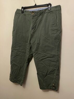 Size 16 Olive Green Stretch Pants
